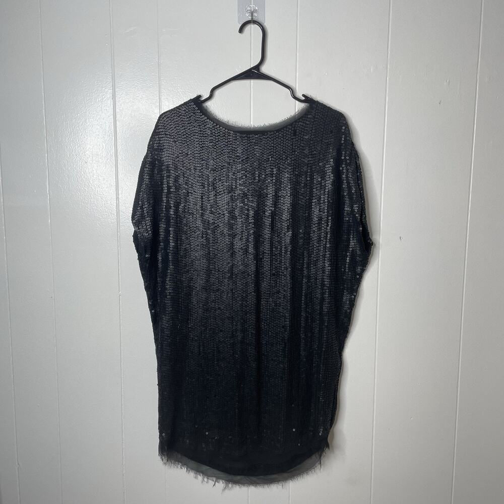 Haute Hippie Womens Cocktail Dress Silk All Over Sequin Size M Sheath Flapper